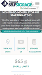 Mobile Screenshot of freeportstorage.com